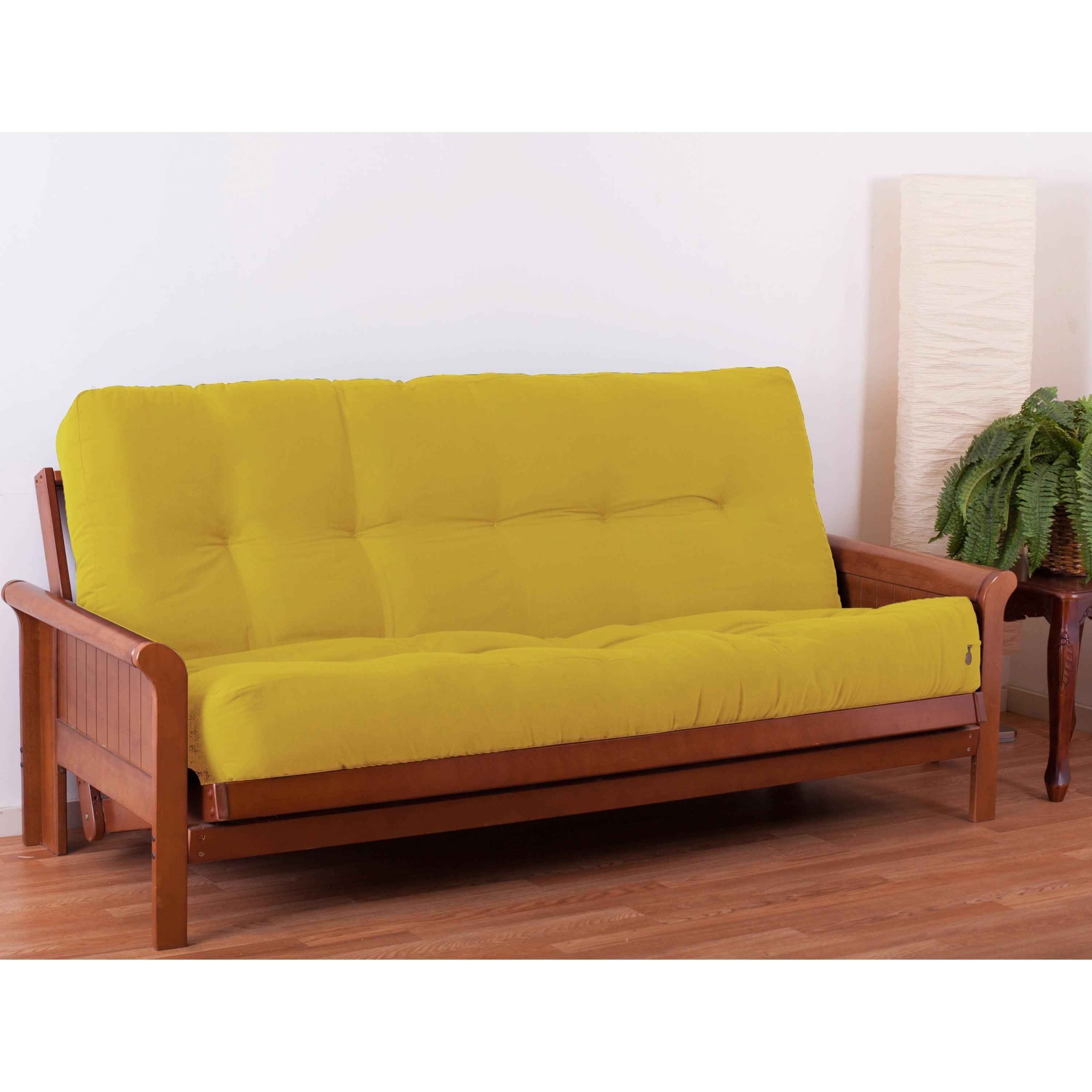 Matelas futon en sergé de 10 pouces d'épaisseur (simple, double ou grand lit)