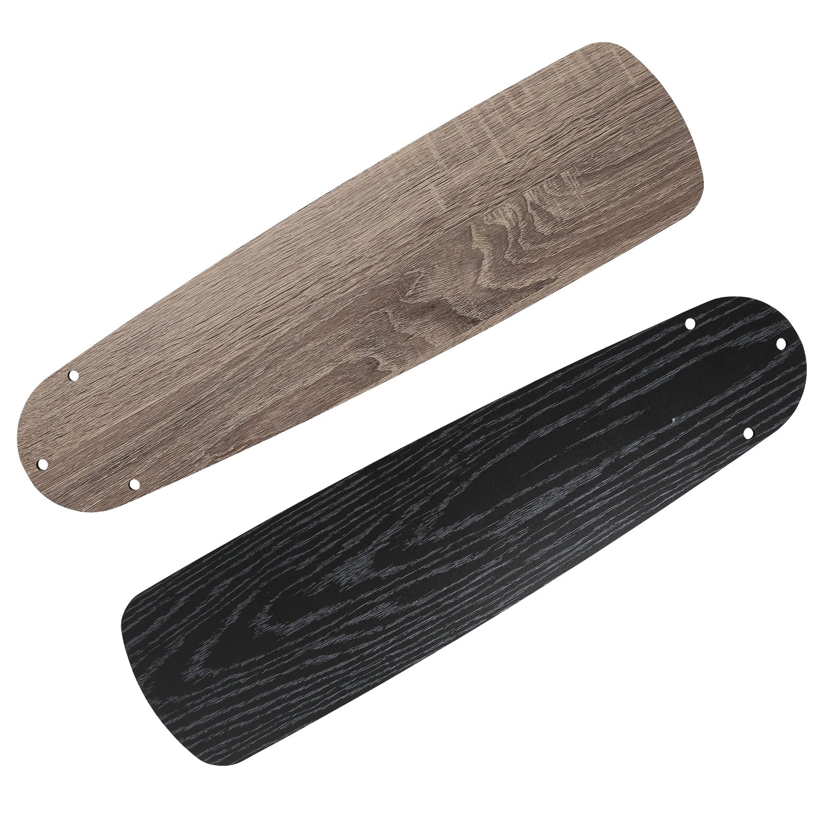 Ventilateur de plafond à LED intégré 48 et 52 pouces avec lumière et télécommande, moteur CC réversible