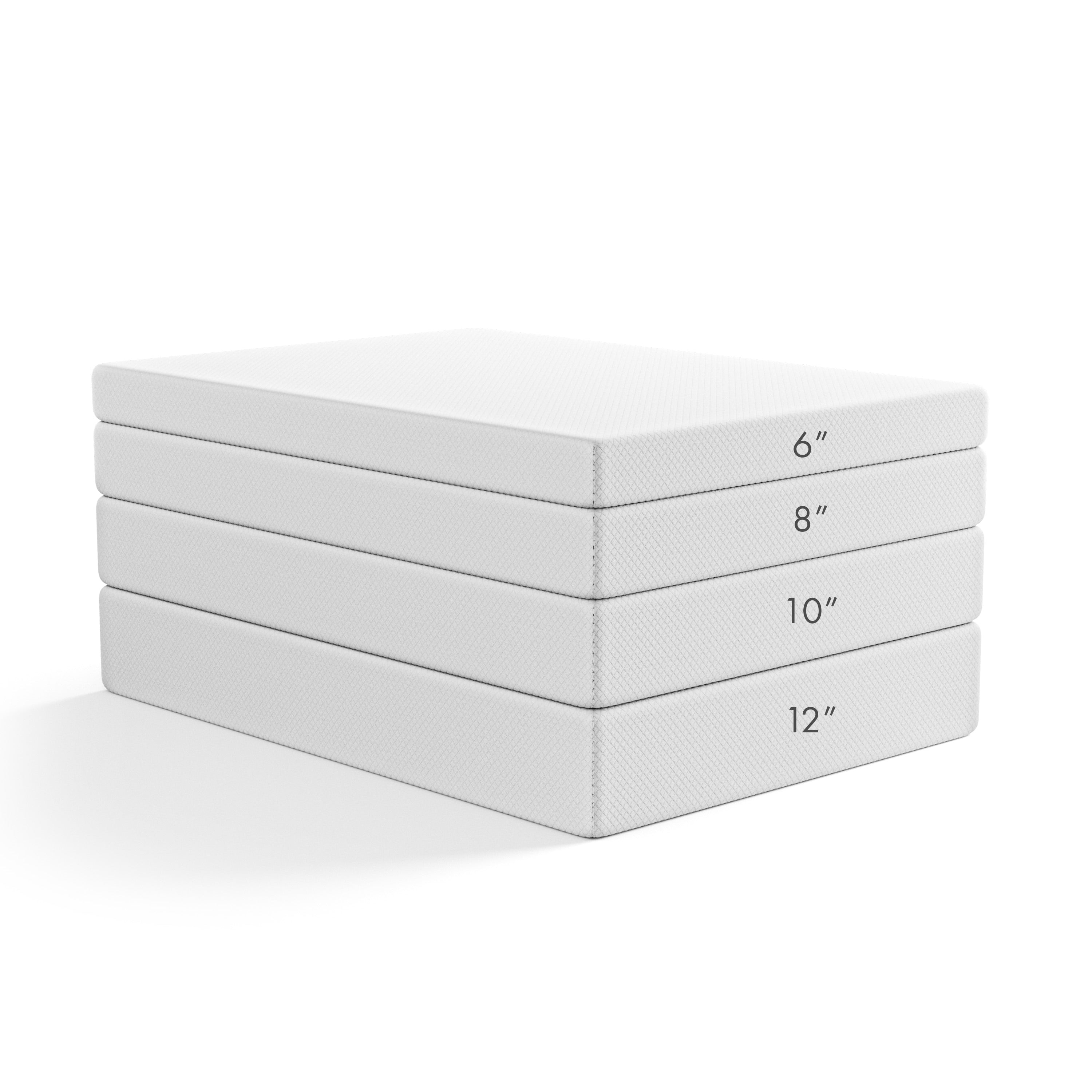 Matelas en mousse à mémoire de forme gel de qualité supérieure SoftNest Rejuv Collection de 8 pouces