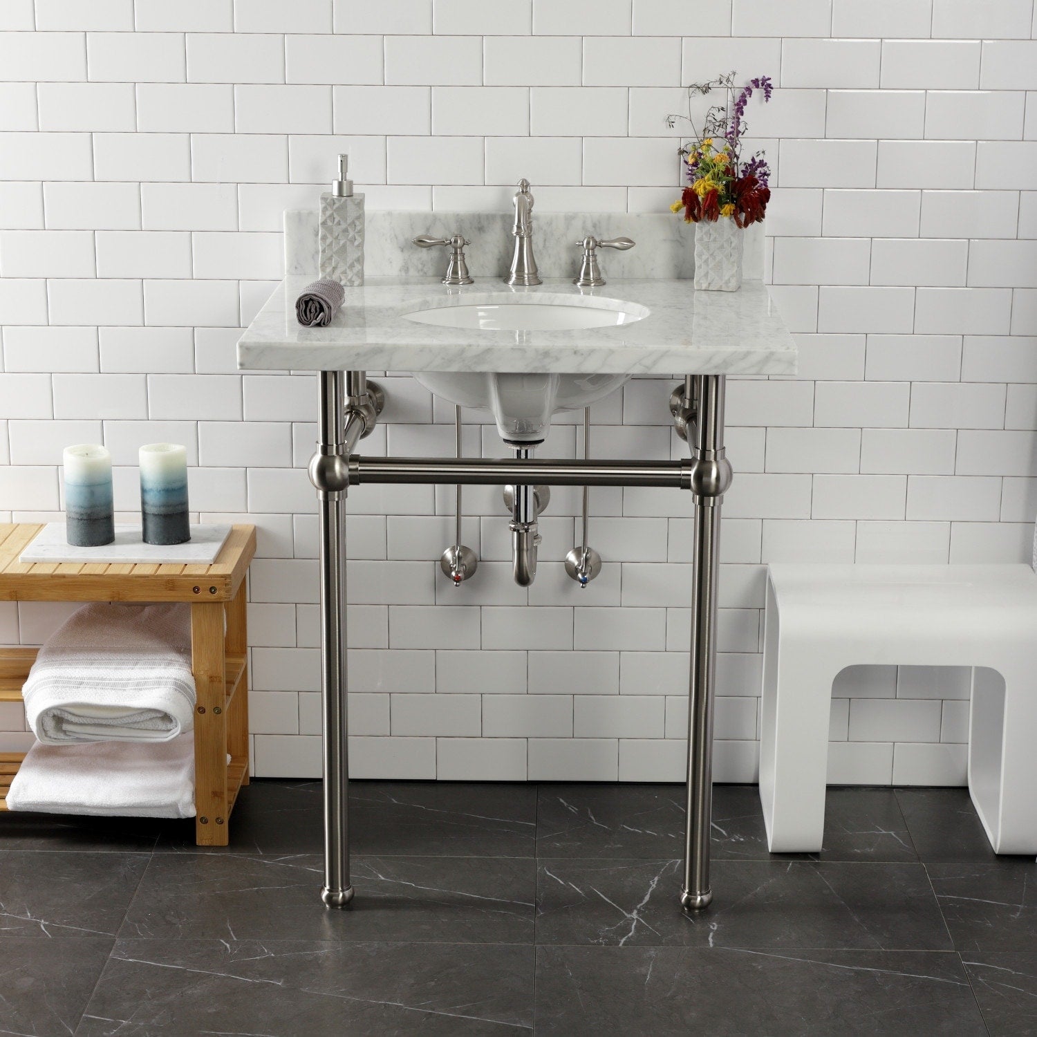 Robinet de salle de bain classique américain à large diffusion