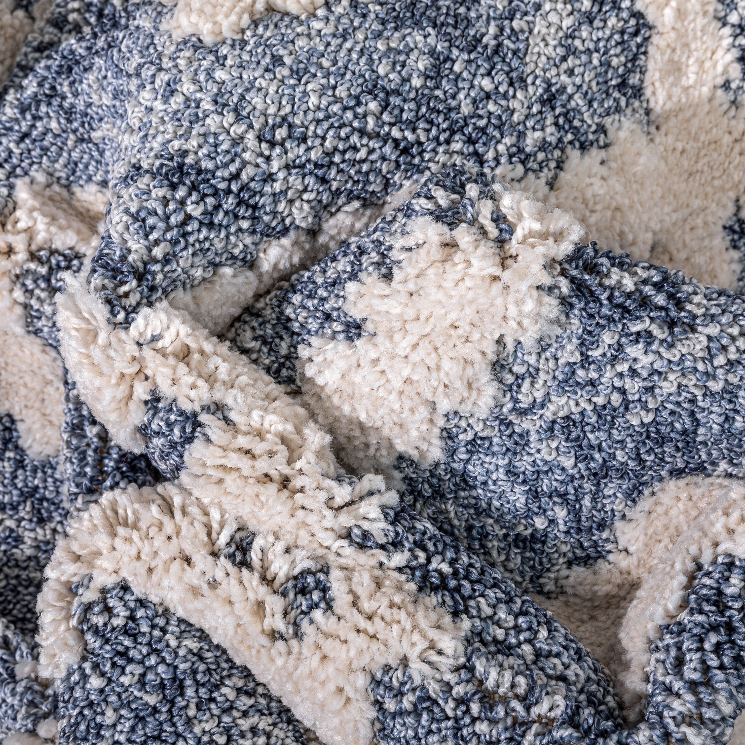 Tapis d'escalier moderne Harlow Trellis sur mesure