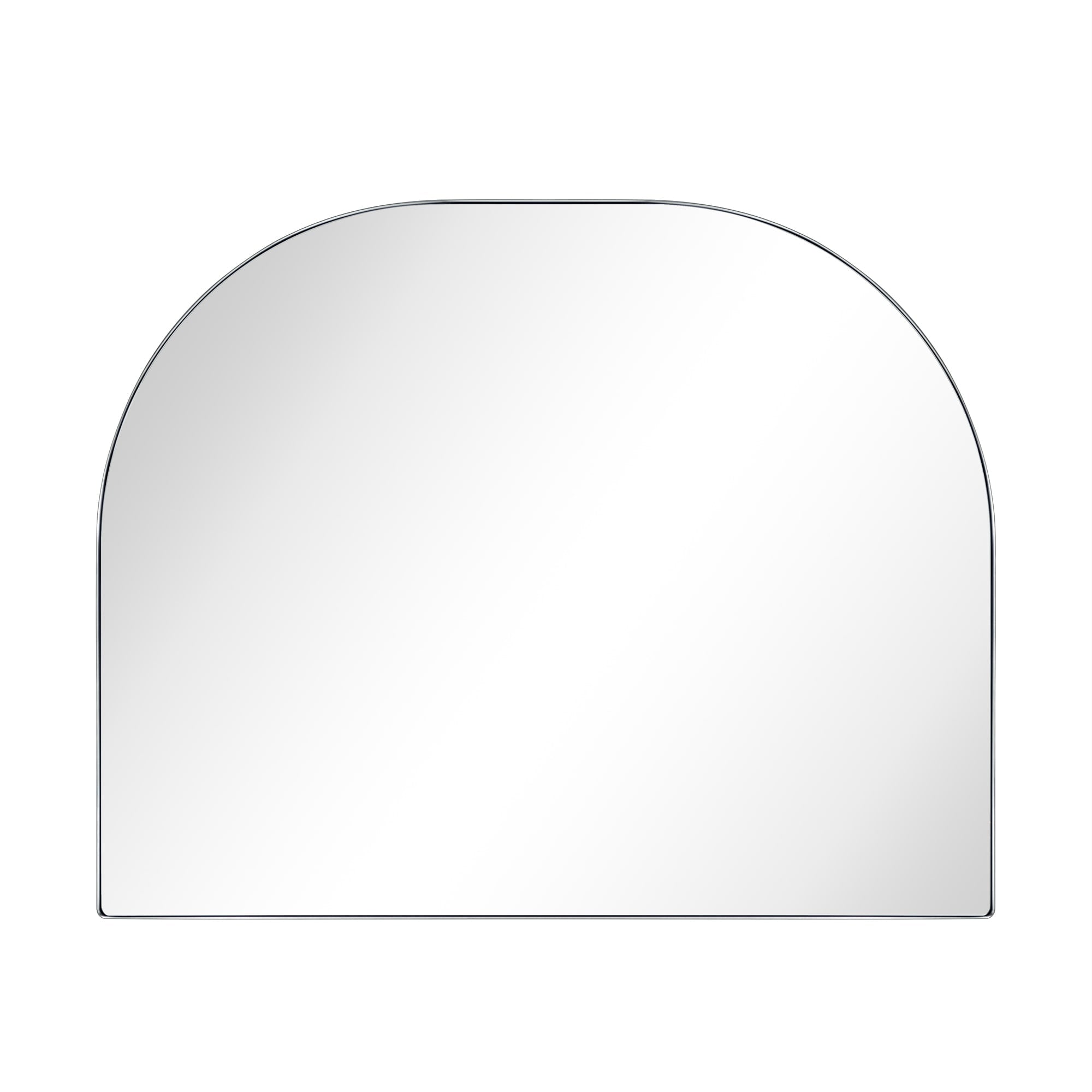 Grand miroir arqué TEHOME Dezerae pour manteau de cheminée, 40'' L x 32'' H