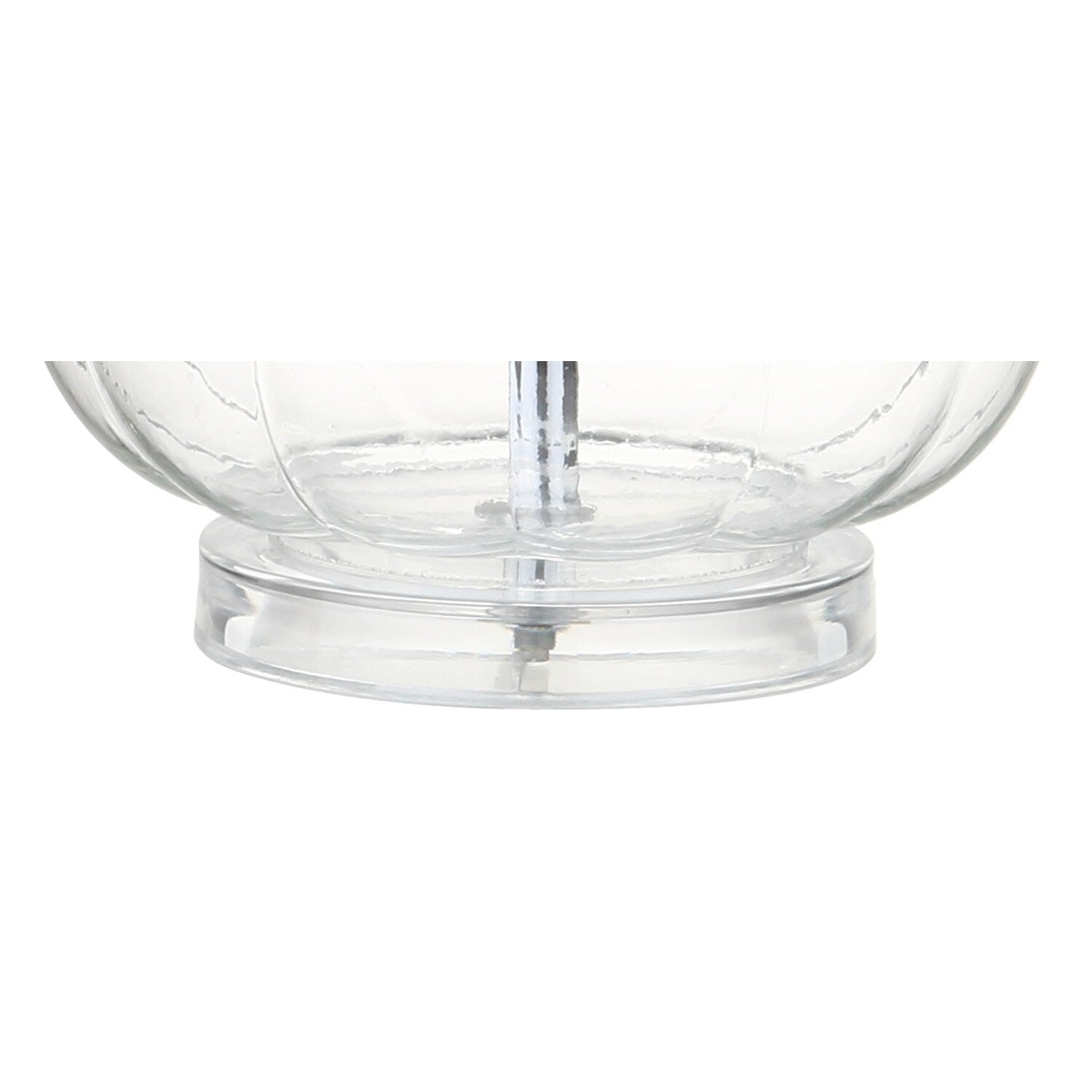 Lampe de table à LED Diamante 28,5 en verre, forme goutte d'eau, rose (lot de 2) par JONATHAN Y