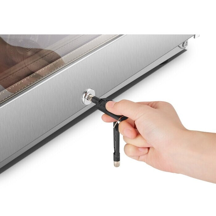 Refroidisseur à vin à compresseur double zone LanboPro 24 pouces 44 bouteilles