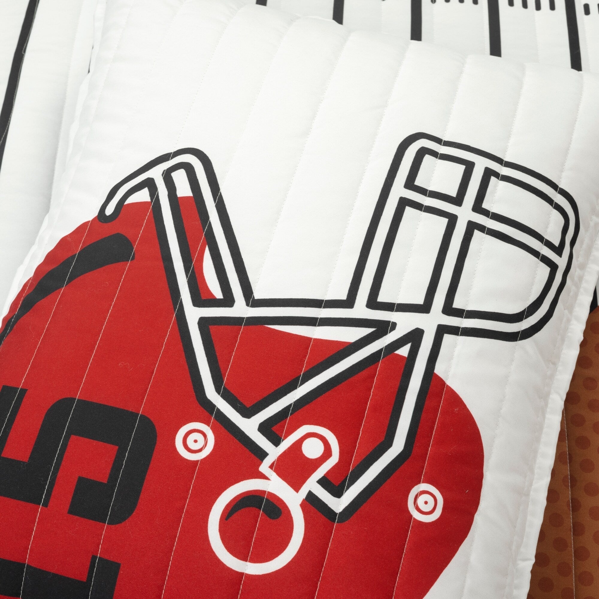 Couette surdimensionnée réversible pour enfants Lush Decor à motif de football américain