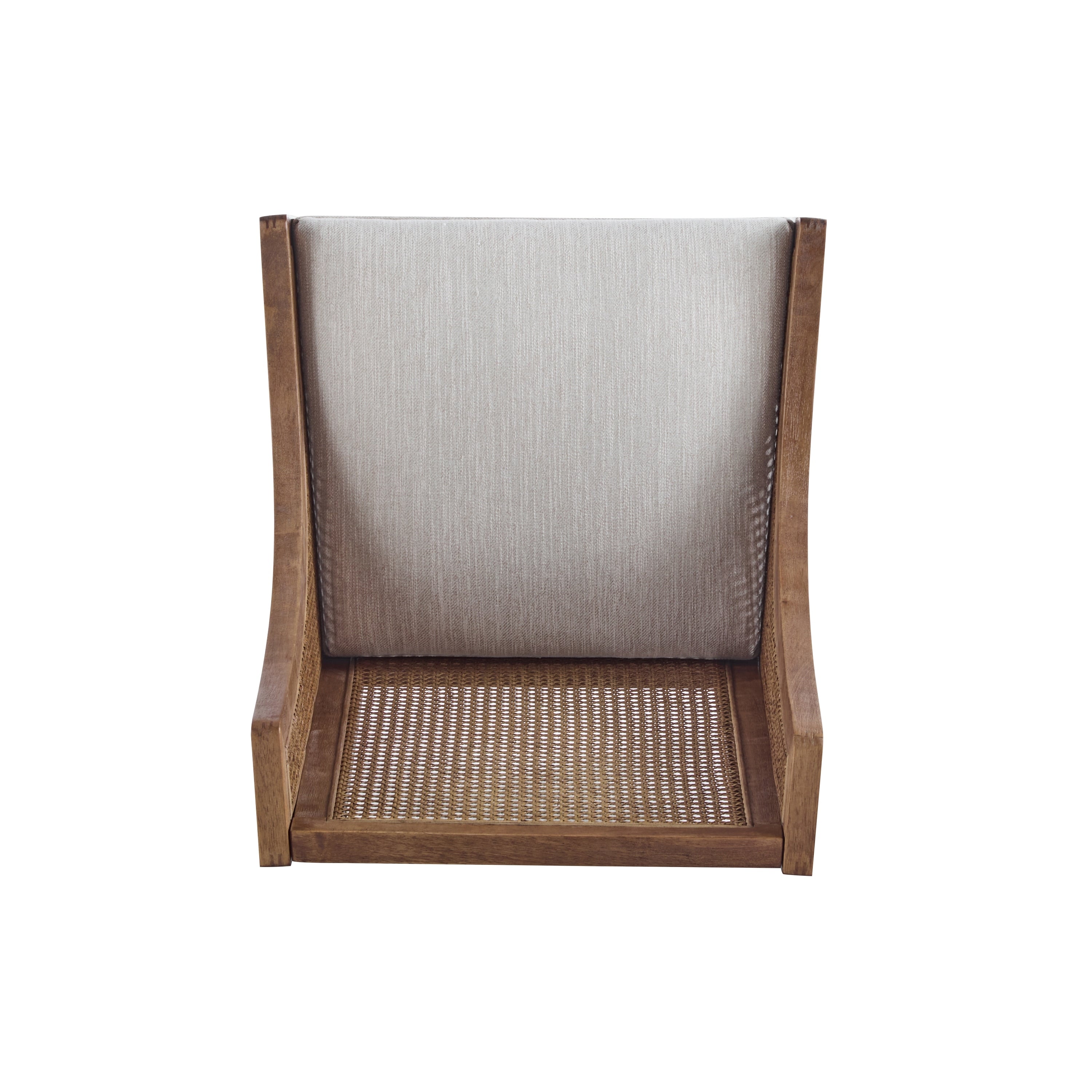 Chaises de salle à manger rembourrées en rotin et bois Maurers (lot de 2) par Christopher Knight Home