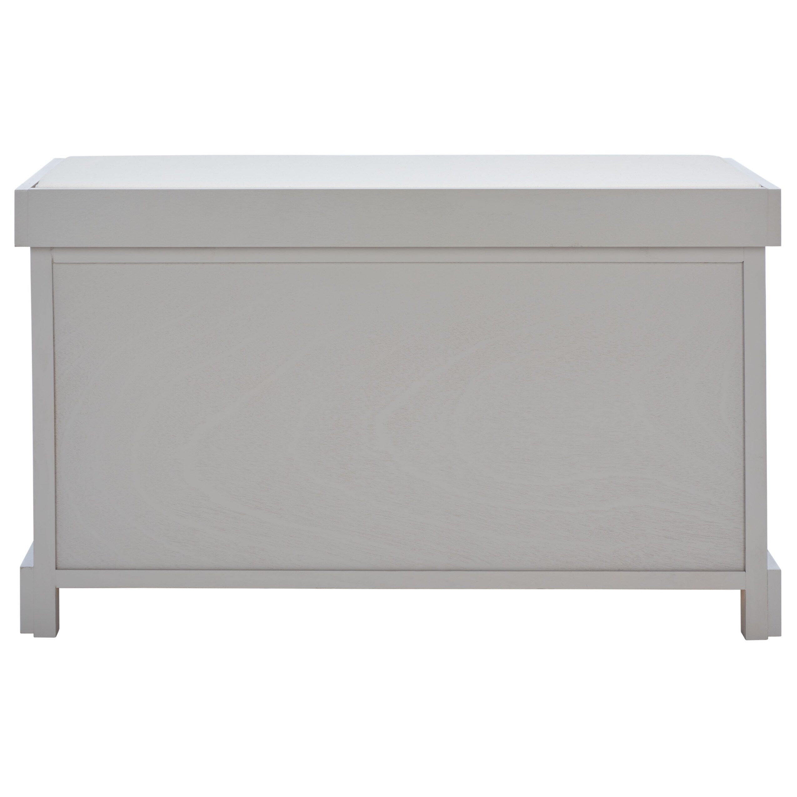 Banc de rangement tressé marron Euphemia de SAFAVIEH - 33,5 x 16,1 x 19,9 - 34 L x 16 P x 20 H