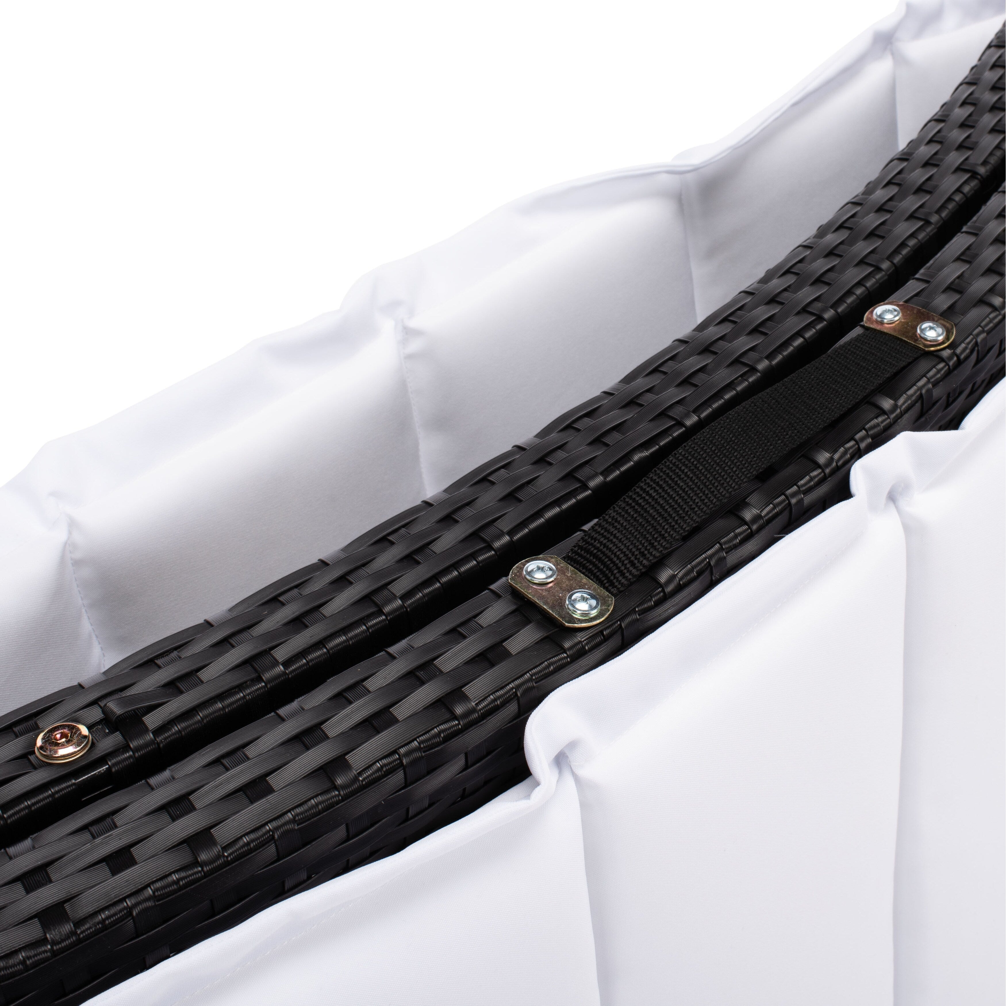 Ensemble de chaises longues d'extérieur Blaguna 3 pièces SAFAVIEH - 83 L x 20 P x 24 H