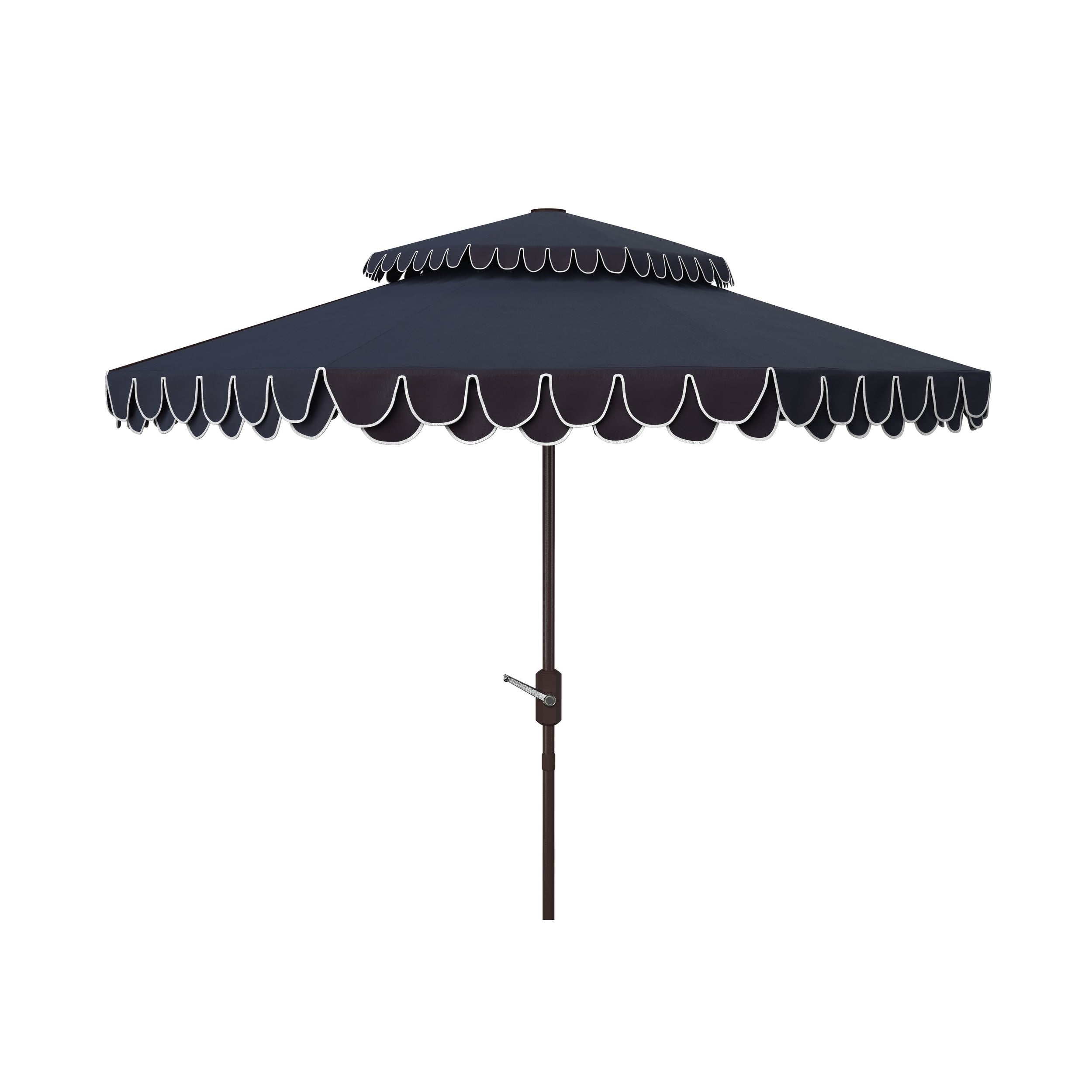 Parasol double toit SAFAVIEH Outdoor Kjerstin Valance 9 pieds