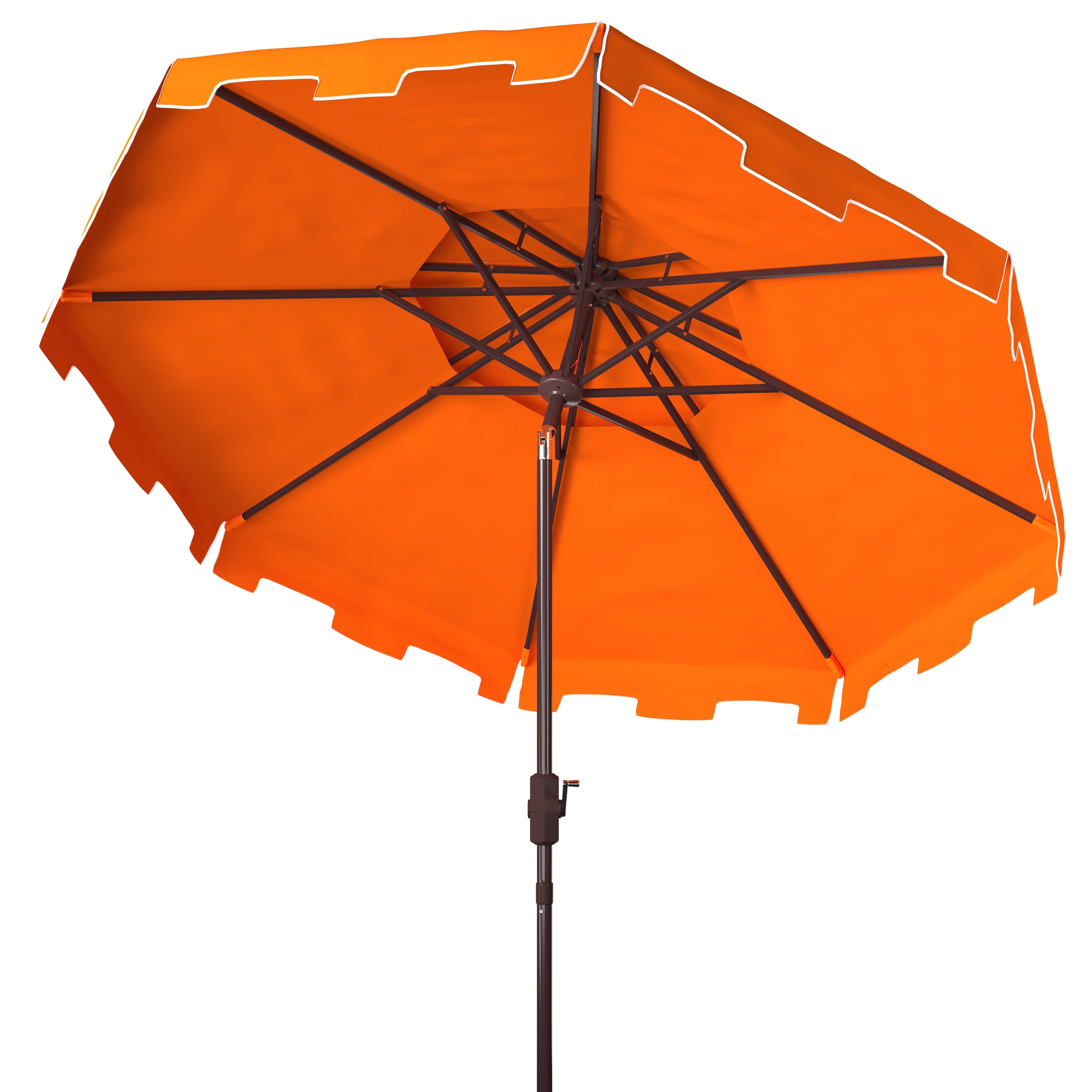 Parasol de marché double SAFAVIEH Outdoor Livia 9 pieds, base non incluse