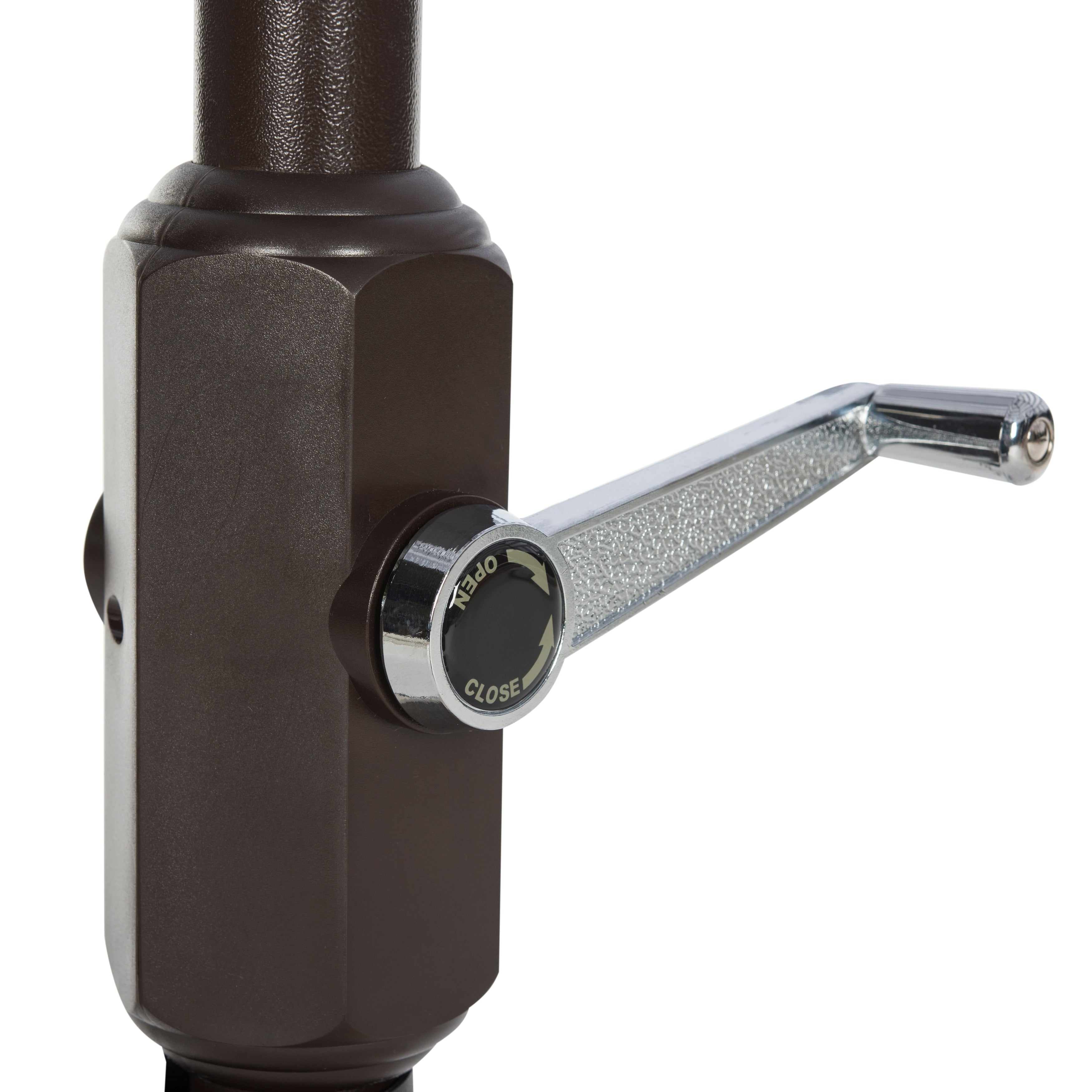 Parasol de marché double SAFAVIEH Outdoor Livia 9 pieds, base non incluse