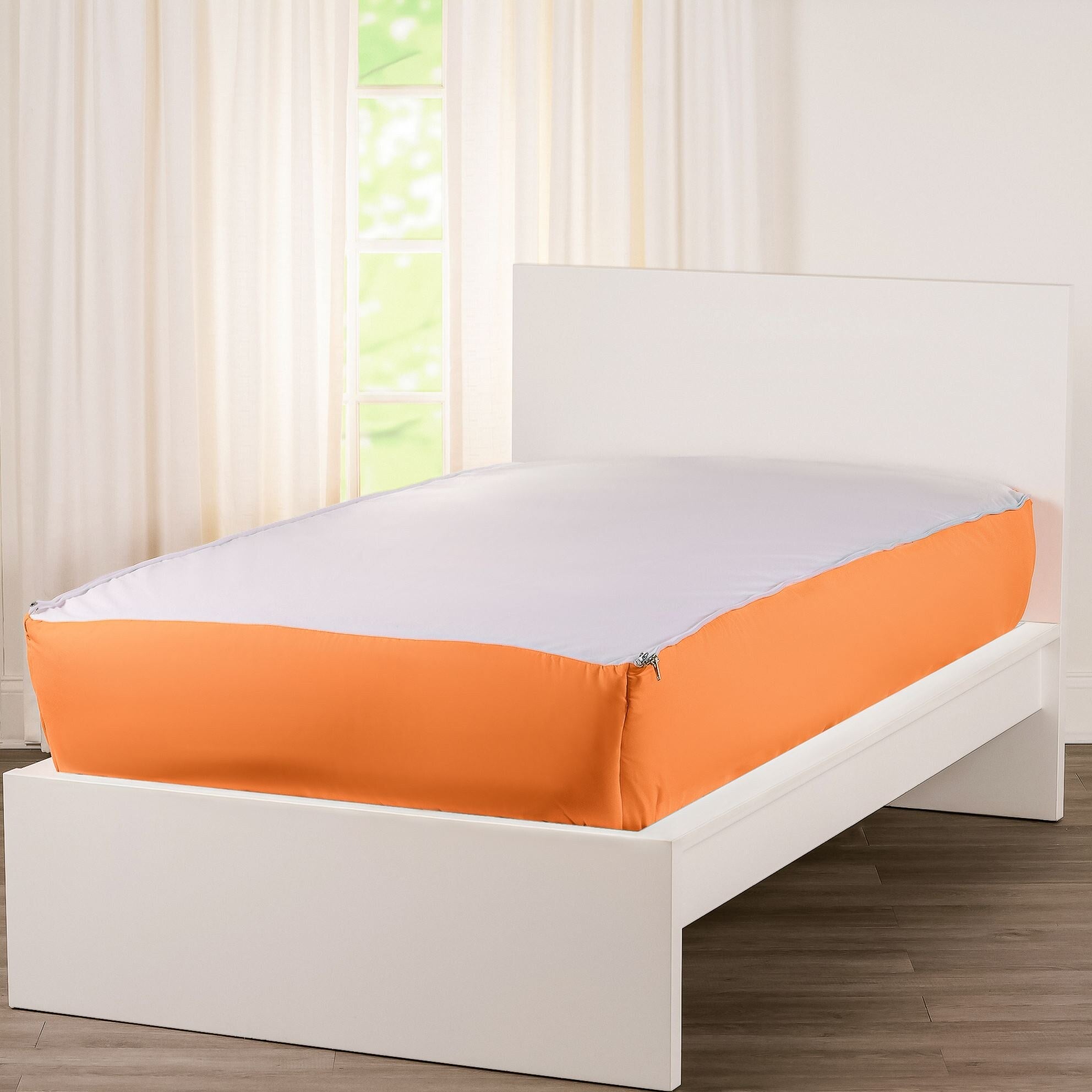 Parure de lit de luxe avec fermeture éclair Siscovers Orange Bunkie