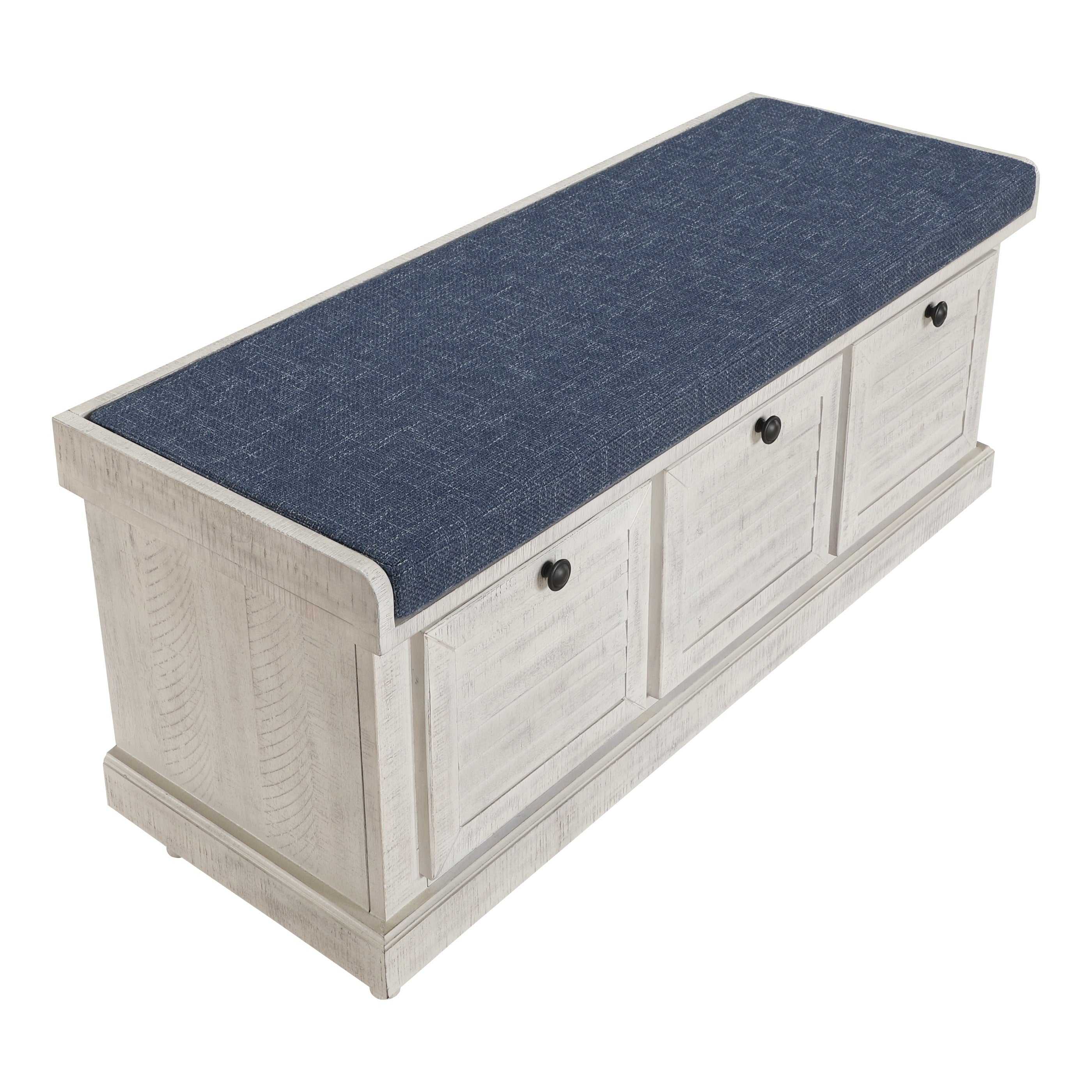 Le banc de rangement Arbakka de Gray Barn