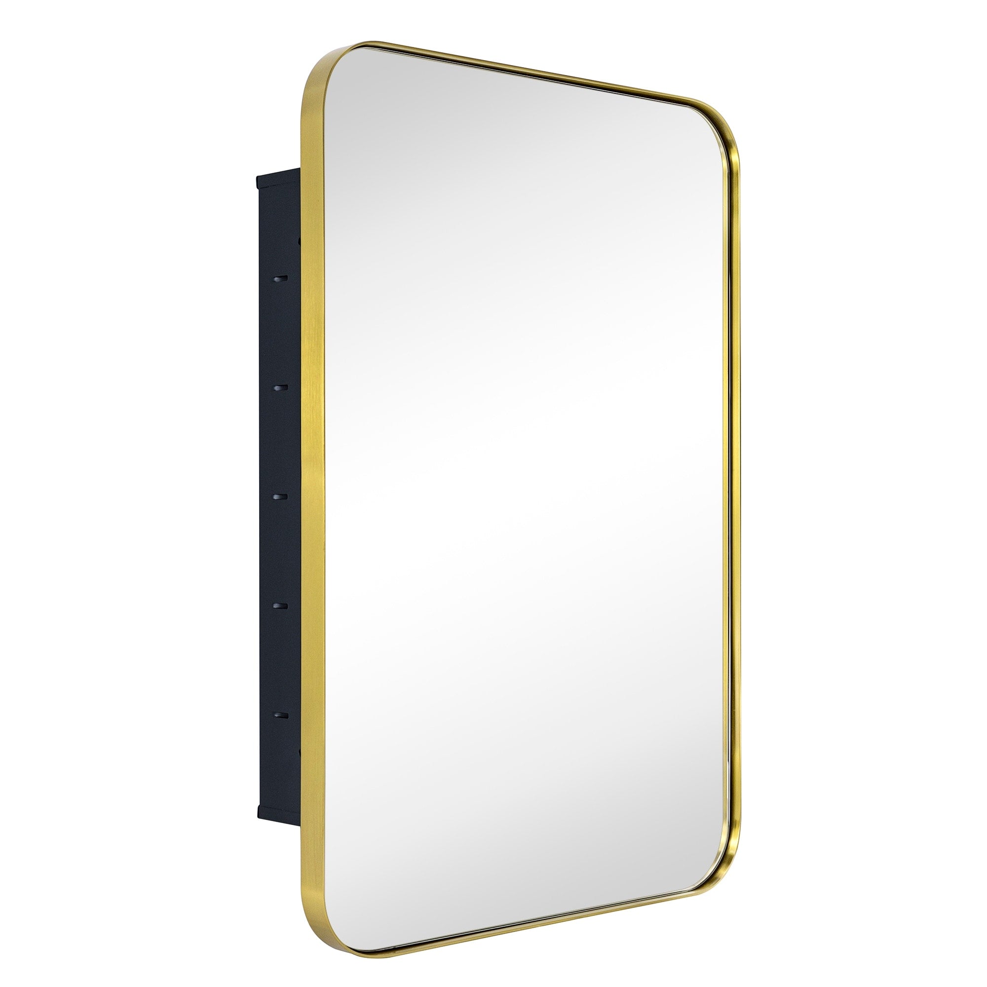 Armoire à pharmacie encastrée TEHOME WH avec miroir et étagères réglables