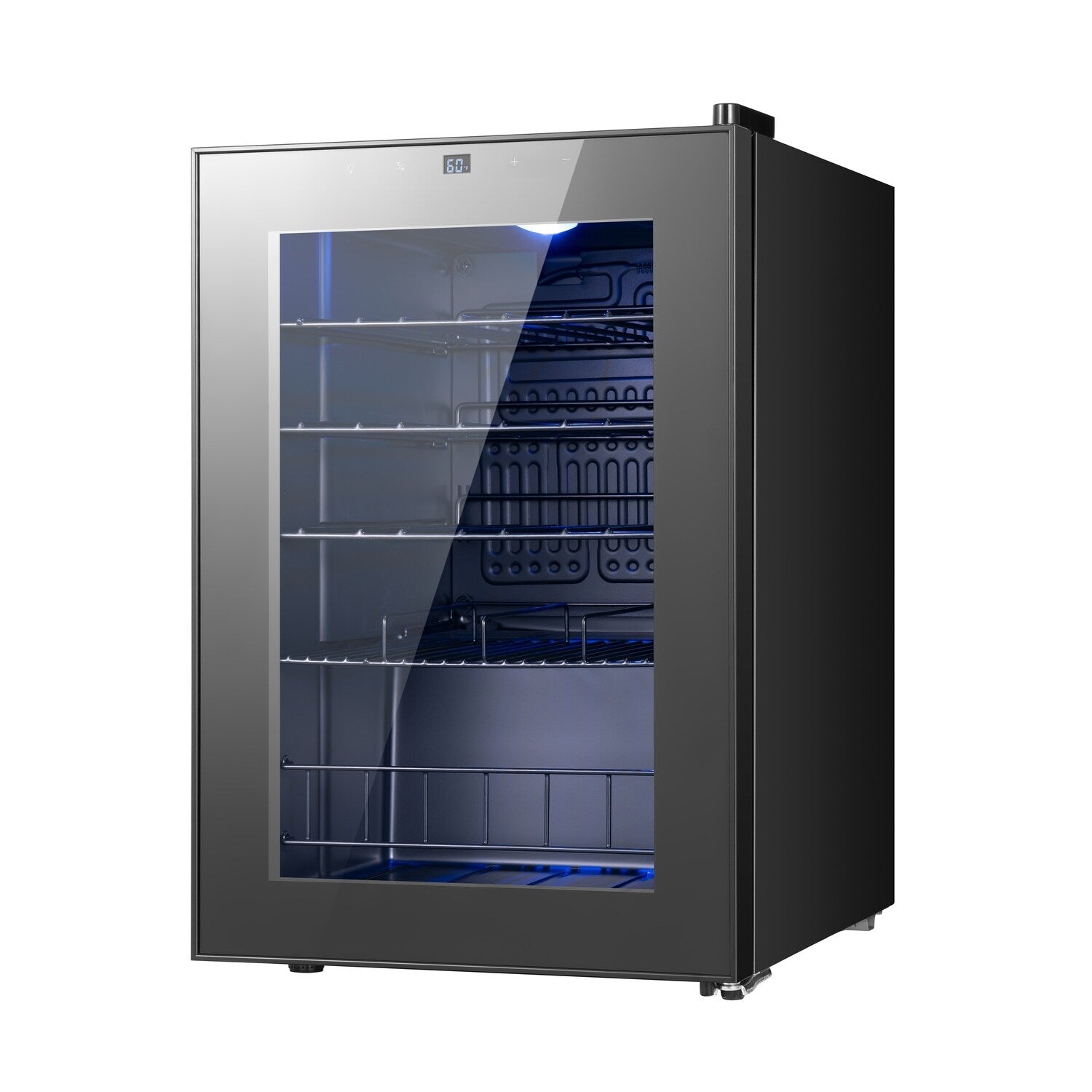 Réfrigérateur à vin/boissons 17 pouces, 20 bouteilles, pose libre, contrôle numérique de la température