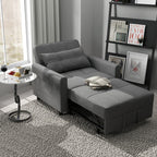 Canapé-lit 3 en 1 réglable, canapé-lit gigogne, convertible et pliable pour salon