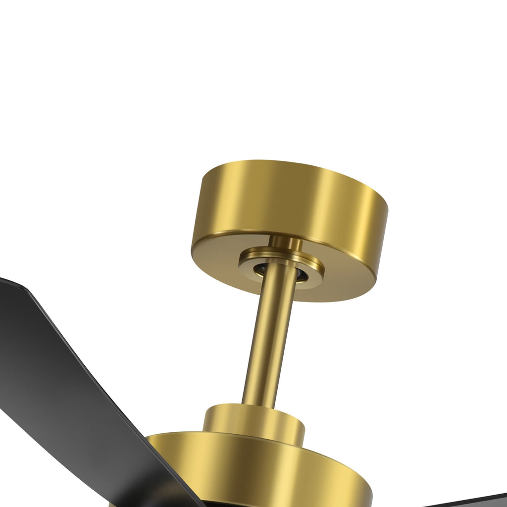 Ventilateur de plafond LED Breezary 65/52/42 à 5 pales avec kit d'éclairage et télécommande