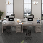 Bureau de direction de ferme Bureau à domicile Tiroir de classement Support d'écran Prise de courant