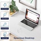 Bureau d'ordinateur robuste 55 pouces, bureau de bureau