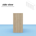 Commode d'appoint à 9 tiroirs 63W pour salon, chambre à coucher