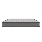Matelas hybride à ressorts et plateau moyen