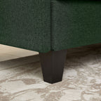 Canapé sectionnel en L 86,22 pouces avec poches de rangement latérales