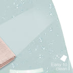 Chaise de bureau pivotante en acrylique à hauteur réglable sans accoudoirs