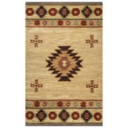 Tapis en laine touffeté à la main Alora Decor Ryder Southwestern