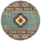 Tapis en laine touffeté à la main Alora Decor Ryder Southwestern
