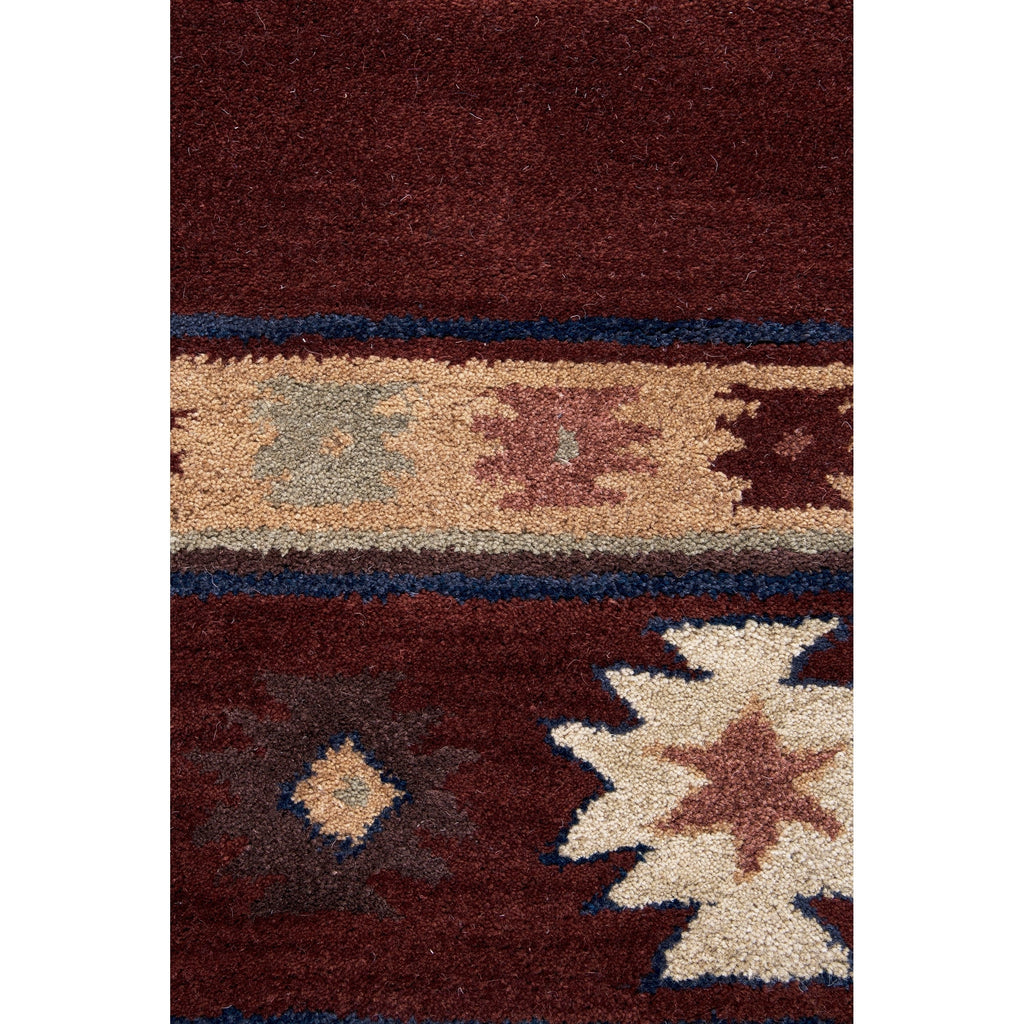 Tapis en laine touffeté à la main Alora Decor Ryder Southwestern