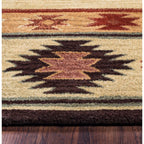 Tapis en laine touffeté à la main Alora Decor Ryder Southwestern