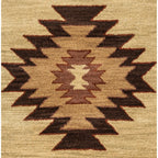 Tapis en laine touffeté à la main Alora Decor Ryder Southwestern