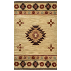Tapis en laine touffeté à la main Alora Decor Ryder Southwestern
