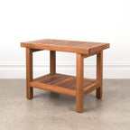 Table/banc de douche en teck indonésien Aurora Home