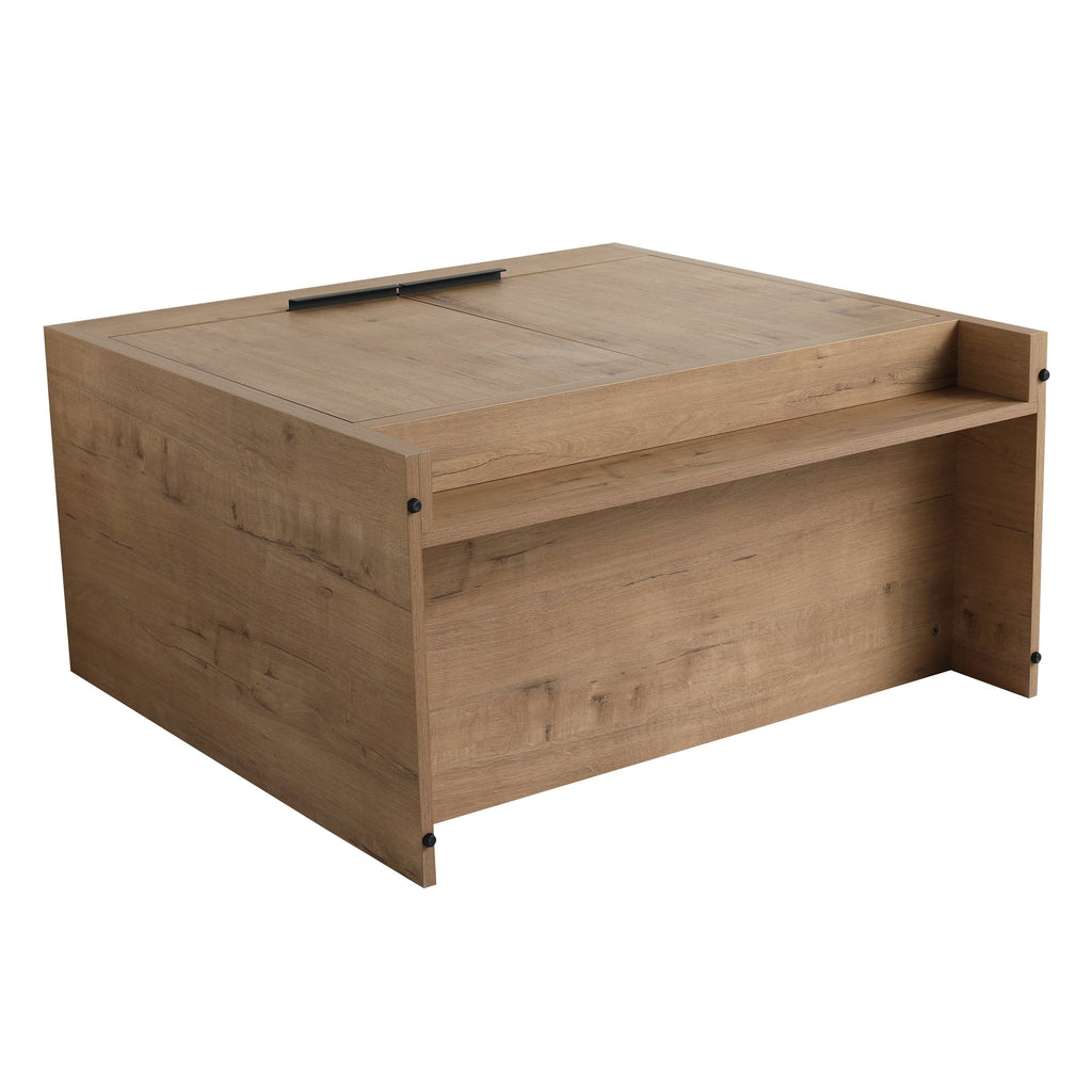 Beingnext Meuble-lavabo 24/30/36 avec porte à fermeture douce et étagère réglable