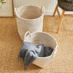 Paniers de verger en rotin de Birmanie, lot de 2