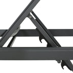 Chaise longue d'extérieur en aluminium Cape Coral (lot de 2) par Christopher Knight Home - 77,56 po x 25,20 po x 11,80 po