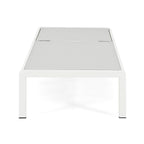 Chaise longue d'extérieur en aluminium Cape Coral (lot de 2) par Christopher Knight Home - 77,56 po x 25,20 po x 11,80 po