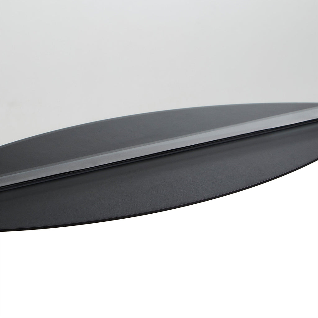 Miroir mural arqué en métal Concord avec étagère par iNSPIRE Q Bold