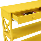 Console Oxford à 1 tiroir avec étagères Convenience Concepts