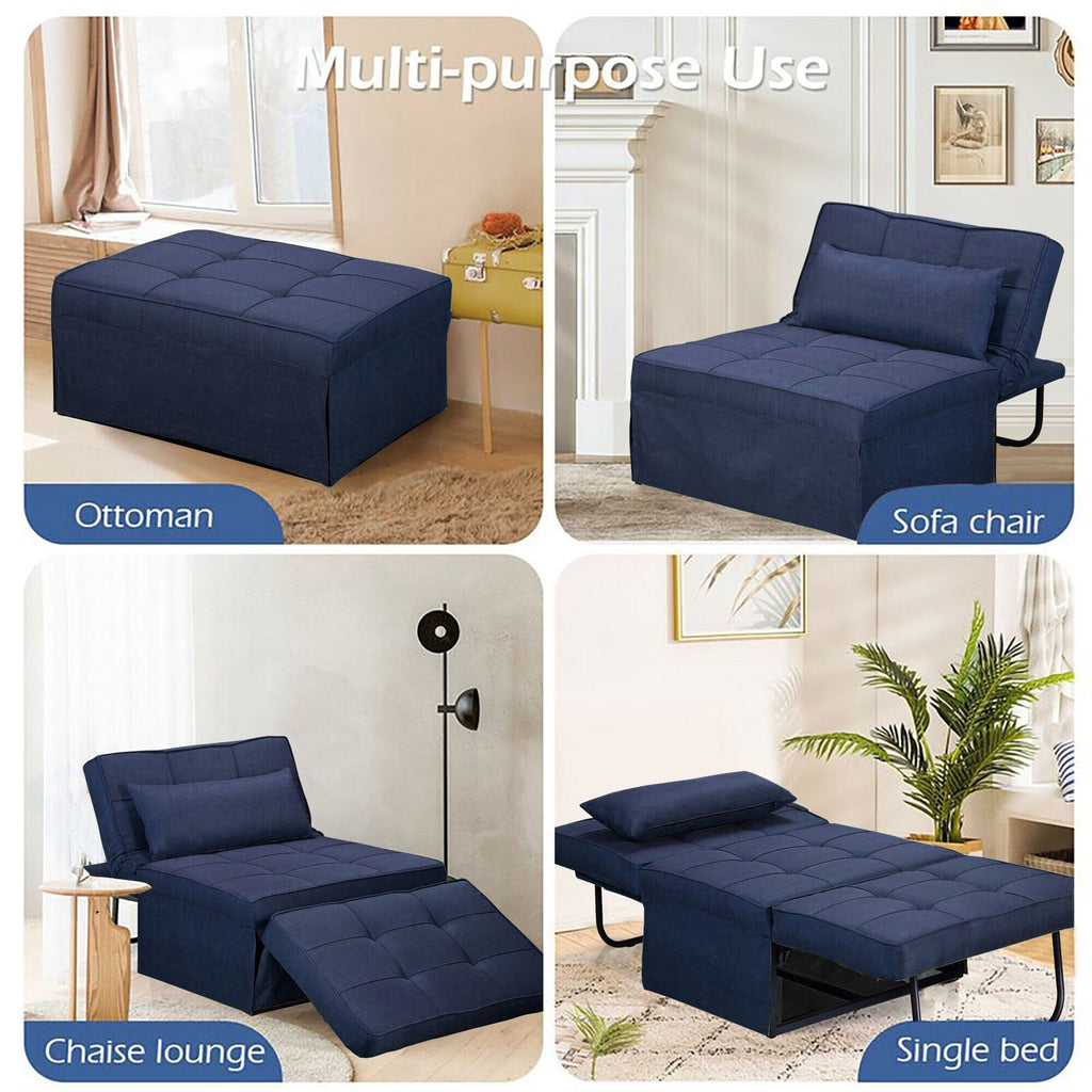 Canapé-lit convertible, canapé-lit, fauteuil inclinable, ottoman, pliable, pour salon