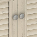 Armoire de rangement Fairview avec portes et étagères par Bush Furniture - 31,73 L x 12,76 l x 30,71 H