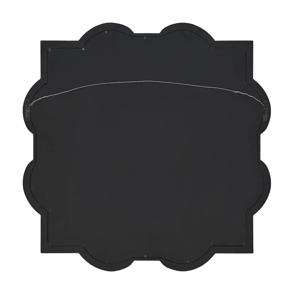 Miroir mural à panneaux argentés antiques Fantina par iNSPIRE Q Classic