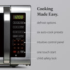 Four à micro-ondes Farberware de 1,6 pi³, acier inoxydable brossé