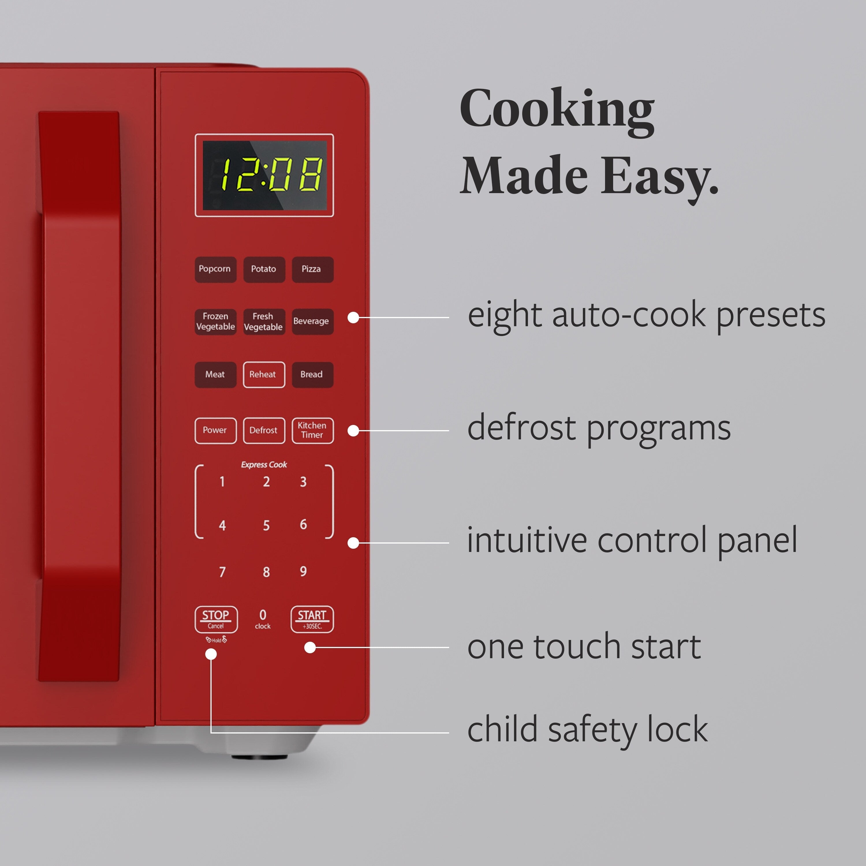 Four à micro-ondes compact de comptoir Farberware de 700 watts