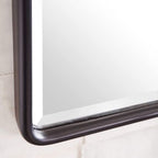 Armoires à pharmacie encastrées en métal de style ferme TEHOME avec miroir