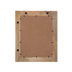 Miroir mural rustique en bois massif naturel Carina de Furniture of America