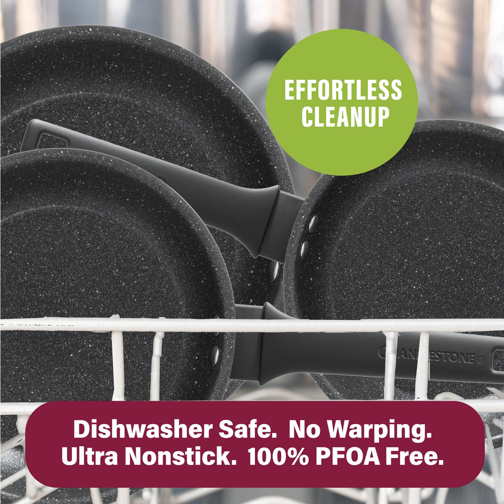 Batterie de cuisine antiadhésive anodisée dure Granitestone Pro Premier 13 pièces