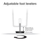 Meuble TV rectangulaire Hanson pour téléviseurs jusqu'à 75