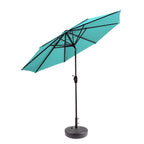 Parasol de patio Holme de 9 pieds et support de base